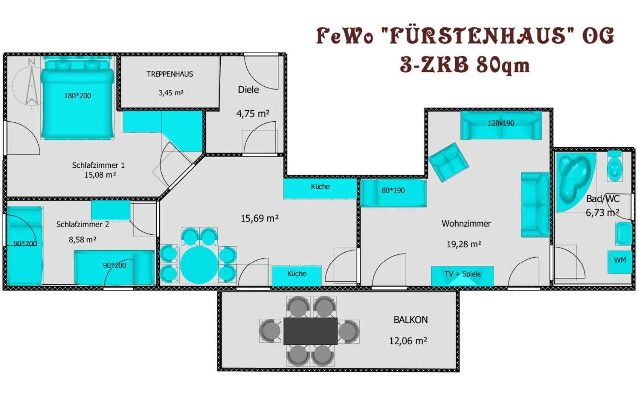 "Fuerstenhaus" Og Hofgeismar-Zentrum! מראה חיצוני תמונה